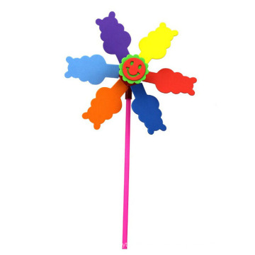 DIY EVA Art Handcraft Windmill para niños juguetes educativos